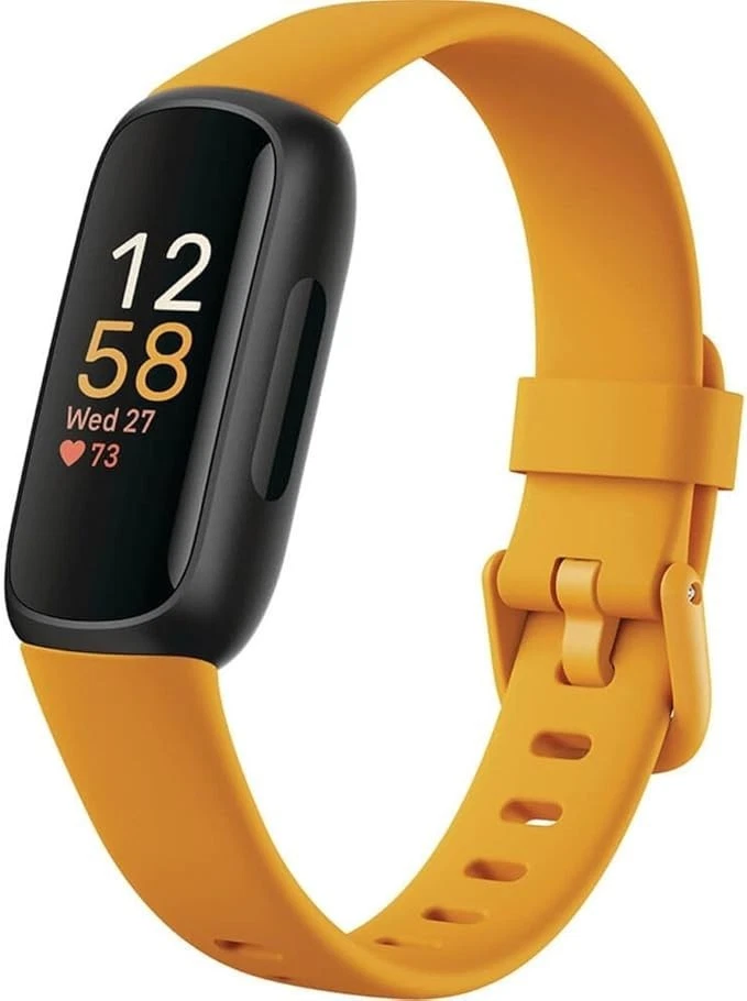 Google Fitbit Inspire 3 Rastreador de Ejercicios - Amarillo/Naranja [Nuevo con Caja] Foto 3 de 4