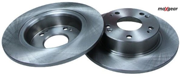 2X Bremsscheibe Maxgear 19-1843 2 Bremsscheiben Hinterachse Hinten FüR Honda-image