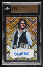 2022 Leaf Metal Pop Century 1/1 Michael Beck #BA-MB1 Auto k4s