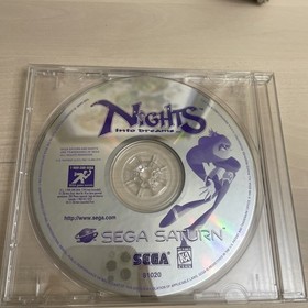 Nights Into Dreams... (Sega Saturn, 1996) Disc Only Authentic TESTED