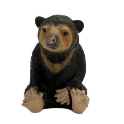 Yowie Sun Bear Animal Mini PVC figure Wild Rescue Collection