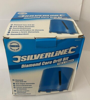 Silverline Diamant-Kernbohrkrone 152 x 150 mm 406549