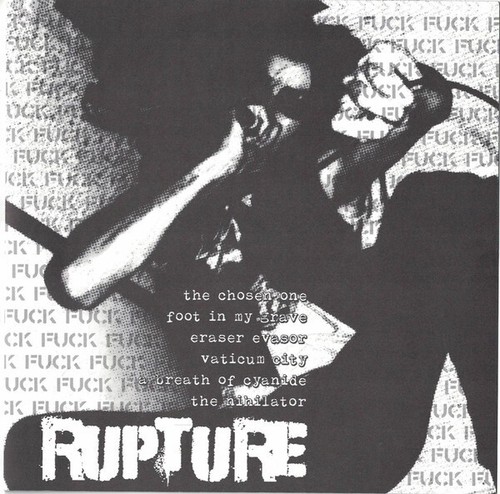 BRUTAL TRUTH - RUPTURE Split 7" Ep HARDCORE Grindcore REISSUE Black Vinyl NEW - Picture 2 of 2
