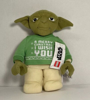 LEGO-Star Wars 11  Yoda Holiday Plush  A Merry Christmas I Wish You Shirt-NEW-