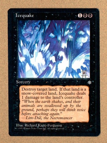 ICEQUAKE - Magic: The Gathering - Ice Age (1995)