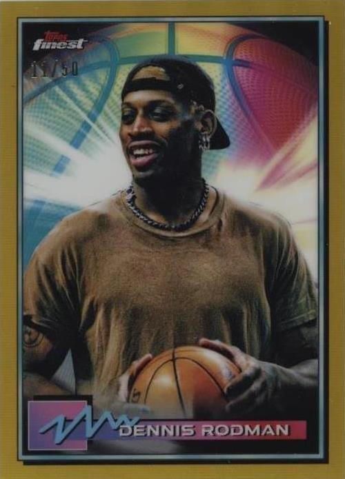 DENNIS RODMAN FINEST 289枚 GOLD REFRACTOR DENNIS RODMAN FINEST 289枚 GOLD REFRACTOR 2021 Topps Finest