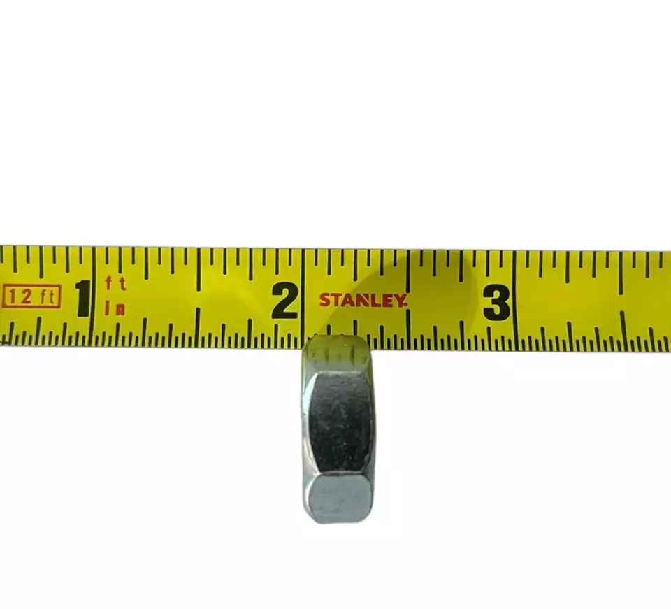 Columna del volante GM 1964-1968 retención 1/2"-20 tuerca hexagonal y arandela 1 pieza #643 Foto 4 de 4