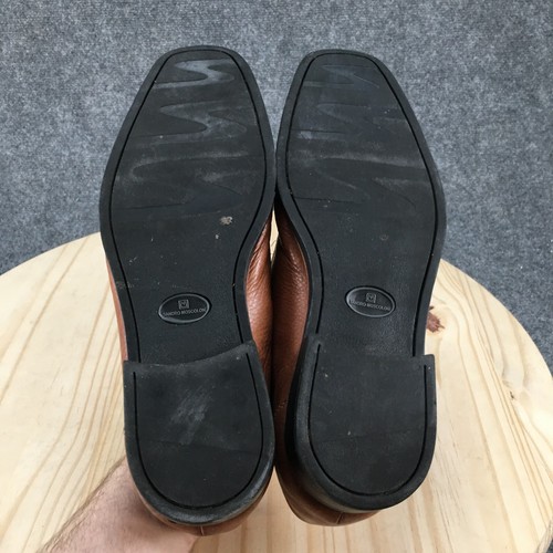 Sandro Moscoloni Shoes Mens 13 D Charles Loafers Brown Slip On Casual Comfort - Picture 11 of 17