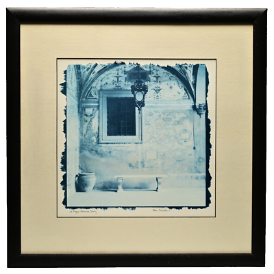 Alan Blaustein サイン入り La Mappa ベンチ ALAN BLAUSTEIN Original Vintage Signed La Mappa Benches Tinted
