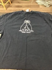 Vintage Funny T Shirt Size 2xl Joke Parody Pulled Over Guns Y2K Short Sleeve