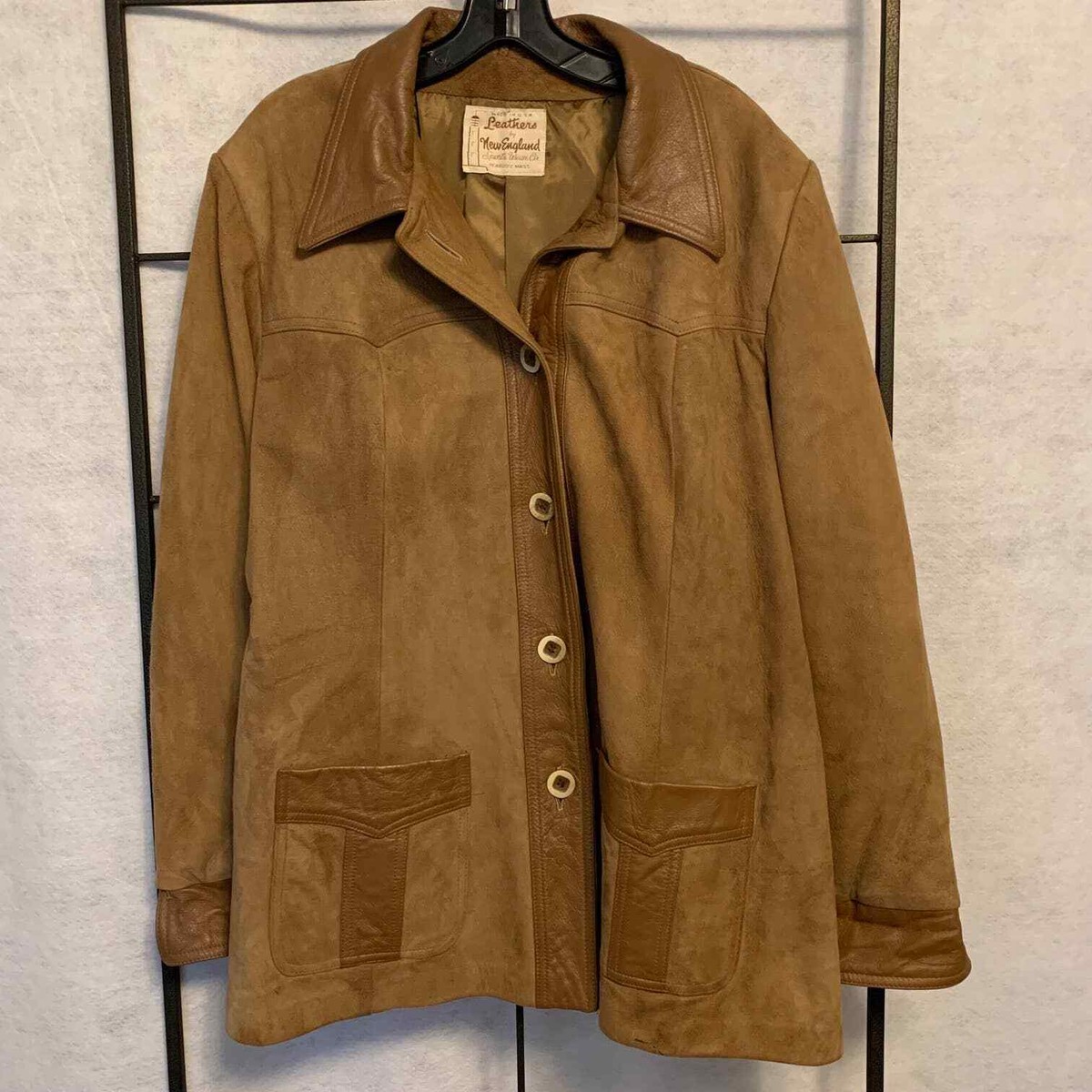 LEATHERS by NEW ENGLAND SPORTSWEAR Vintage Suede and Leather LEATHERS by NEW ENGLAND SPORTSWEAR Vintage Suede and Leather