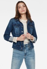 $170 Nwot G Star Raw Slim Fit Stretch Denim Jacket Size M