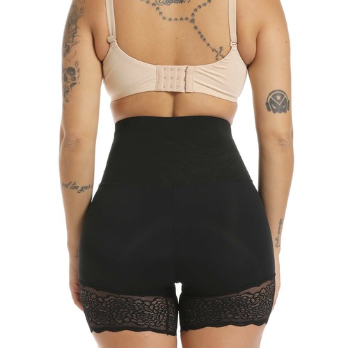 Women High Waist Anti Chafing Safety Shorts Seamless Boyshorts Slip Underwear - Picture 9 of 13