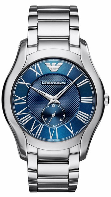 armani watch blue face