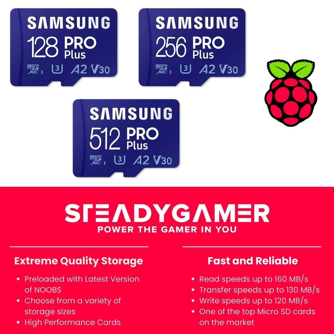 NOOBS SD card preloaded with NOOBS version 3.8.1 for Raspberry Pi