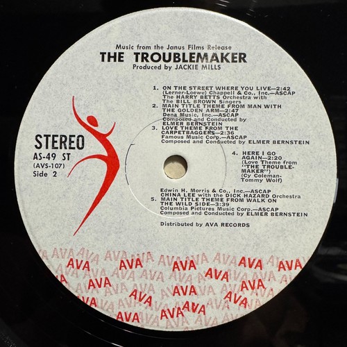 THE TROUBLEMAKER SOUNDTRACK (VINYL LP) 1964!! RARE!! AVA AS 49 ST / CY COLEMAN - Picture 4 of 4