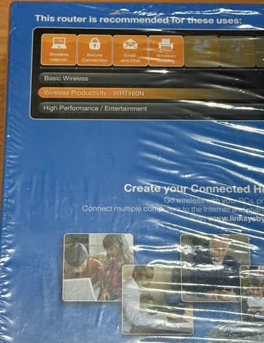 Cisco Linksys Wireless-N Broadband Router WRT160N Brand New! - Picture 10 of 14