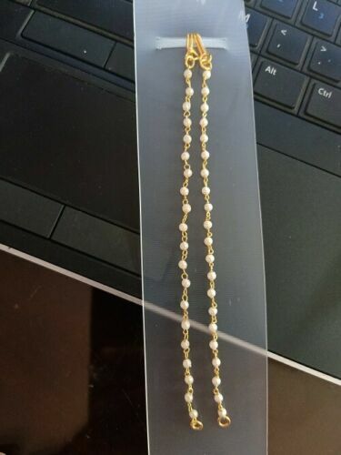 Artificial Pearl/Stone Sahara Chain set Earring support/ Free Shipping - Picture 9 of 21