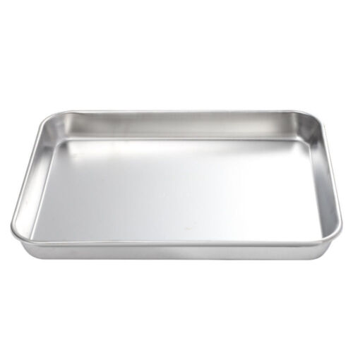Stainless Steel Rectangular Tray for Food and Snacks - 第 1/12 張圖片