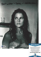 ALI MACGRAW SIGNED 'THE GETAWAY' 8x10 MOVIE PHOTO C ACTRESS BECKETT COA BAS