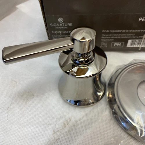 Mirabelle Pendleton Bath Valve Lever Trim Handle, Polished Nickel MIRPT9005PN - Picture 5 of 8