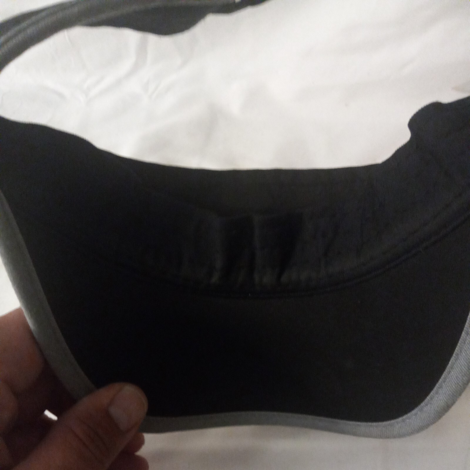 Champion Hook and Loop Adjustable Black Visor - image 6
