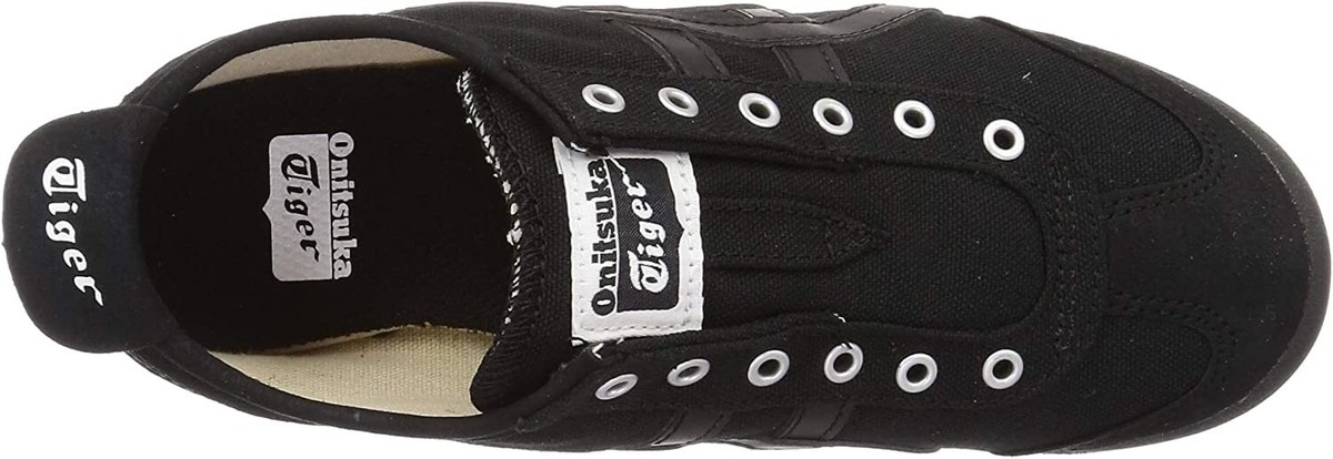 Asics Onitsuka Tiger shoes MEXICO 66 SLIP-ON CV TH1B2N Black