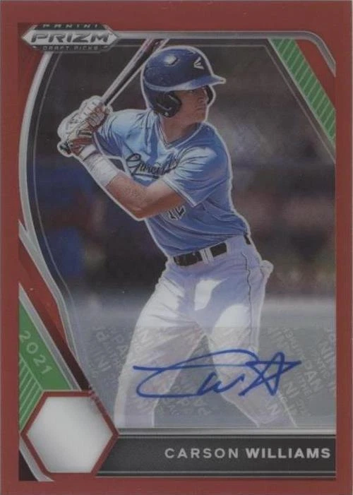 Red Prizm Autographs