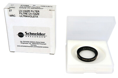 Schneider Kreuznach MRC UV Filter  Ø 27mm UV - 1001371   * Fotofachhändler *
