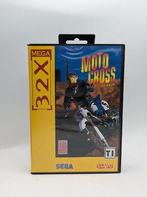 Motocross Championship Sega 32X TecToy Tec Toy Complete CIB Tested US SELLER