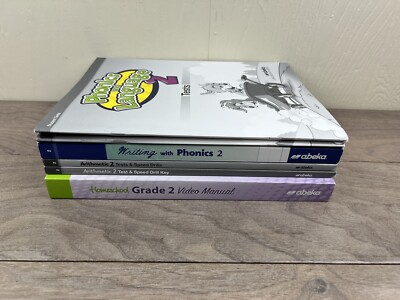 Abeka 2nd grade Video Manual, Phonics Test & Key, Arithmetic Test & Key, Writing
