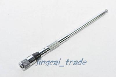 Antenna Telescopica VHF 136-174 MHz SMA Maschio Acciaio Inox Per Yaesu Icom - Foto 5