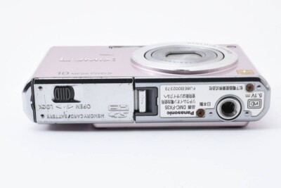 Panasonic LUMIX DMC-FX35 Pink Digital Camera Leica Lens Language