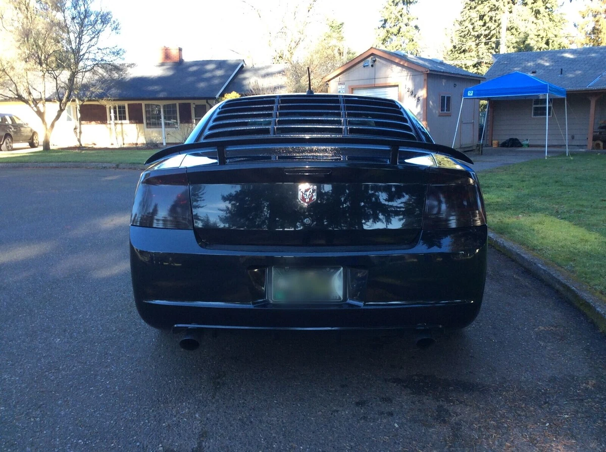 2010 dodge charger online rear window louvers