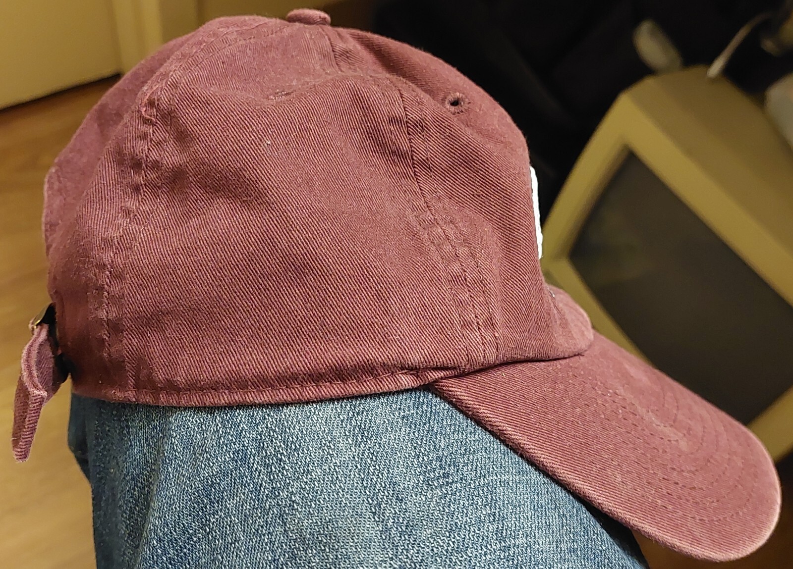 Red Crimson 47 Brand Harvard University Strapback Hat Baseball Cap