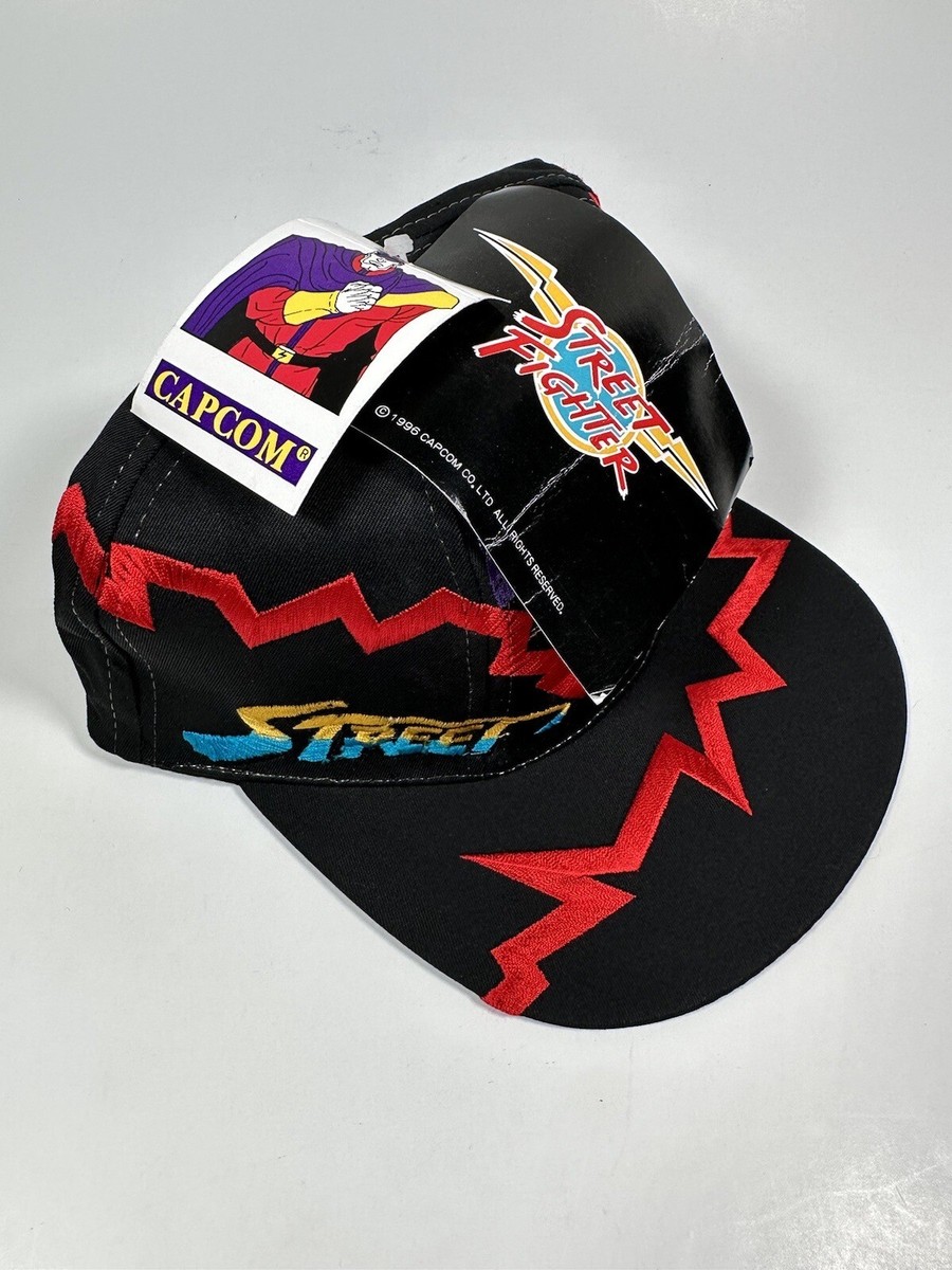 Casquette Enfant Street Fighter Capcom 1996 – Vintage – Bruno Mario Vega Mr Bison – Réglable