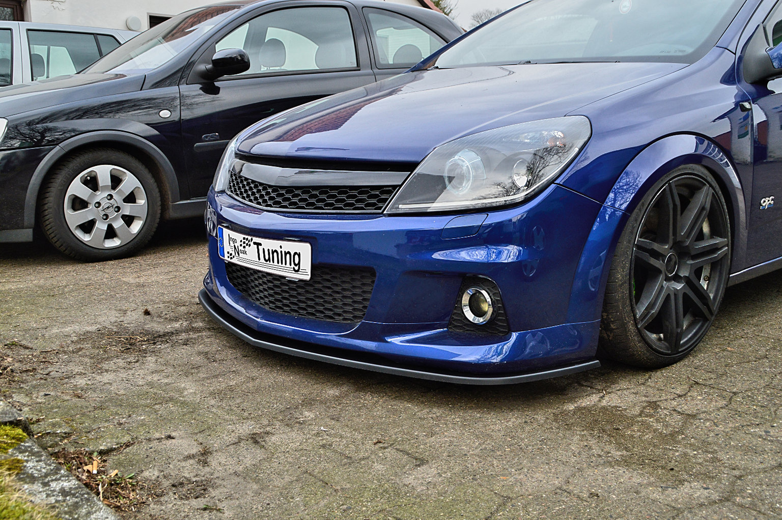 Spoilerschwert Frontspoiler ABS Opel Vectra C OPC Facelift ABE