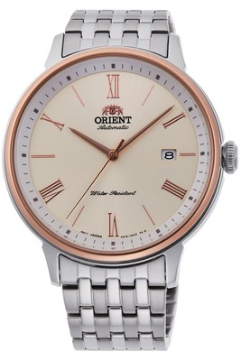 ORIENT Watch - RA-AC0J01S10B for Male Champagne in Steel