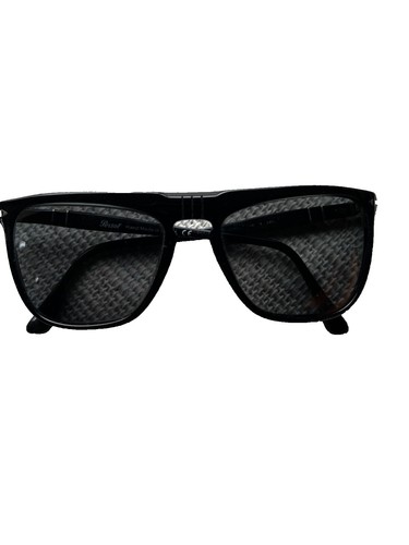 NEW Persol Sunglasses PO 3257/S 95/31 BLACK/GREEN 51mm AUTHENTIC