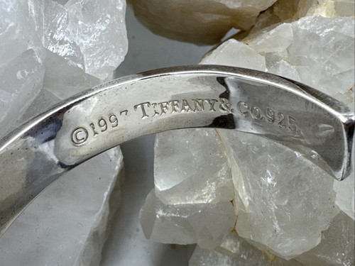 Tiffany & Co Sterling Silver 10mm 1837 Cuff Bracelet 24.91g (AT1224-15) {NO} - Picture 2 of 11