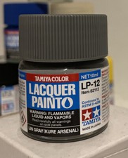 Tamiya LP-12 IJN Kure Arsenal Grey Lacquer Paint 10ml  TAM82112 