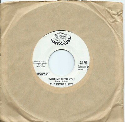 Kimberleys (The):Take me with you/Elusive butterfly:US Happy Tiger:DJ