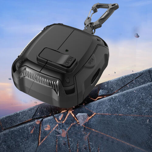 For Samsung Galaxy Buds 3 / 3 Pro Keychain Shockproor PC Hard Stand Case Cover - Picture 2 of 16