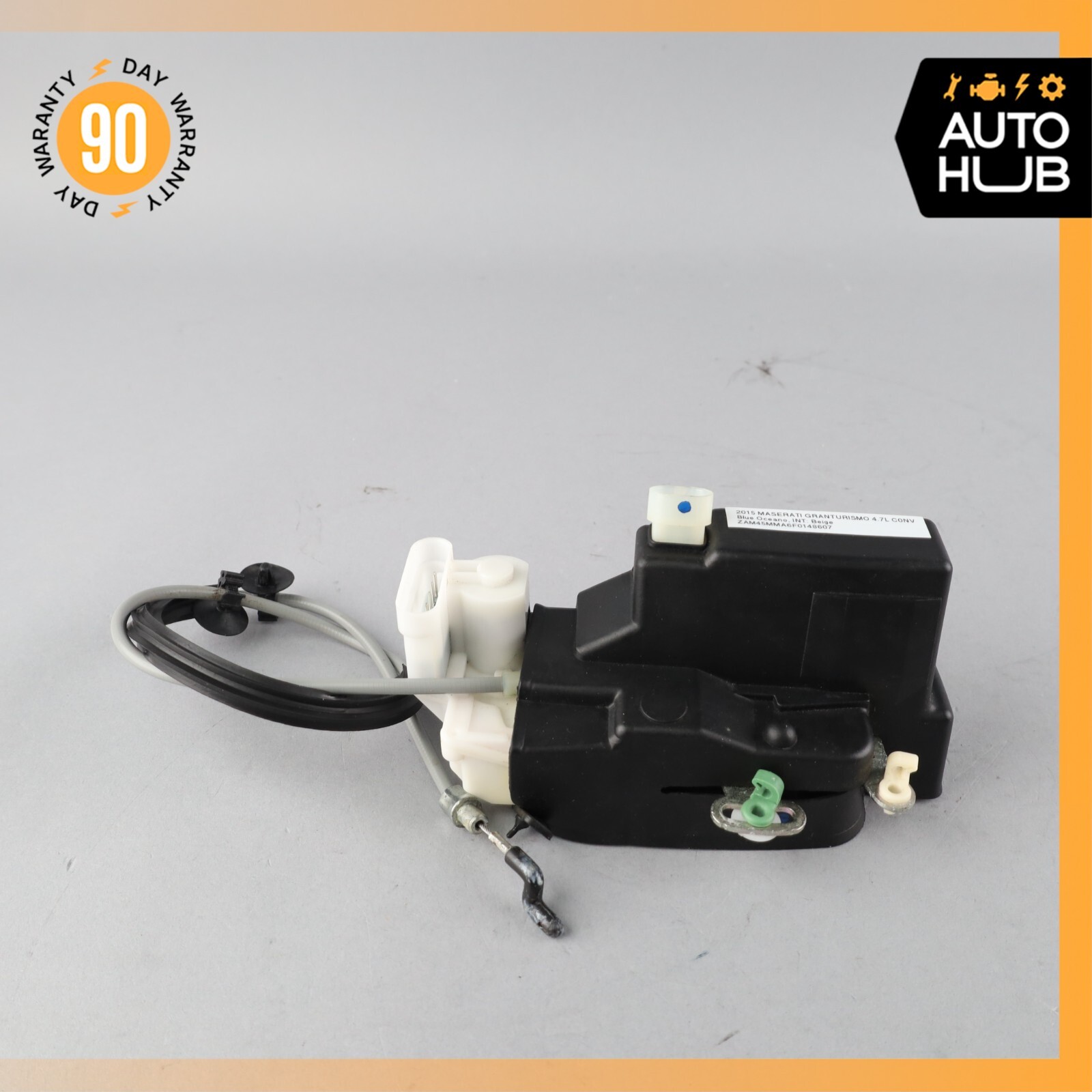 09-19 Maserati GranTurismo S M145 Left Side Door Lock Latch Actuator OEM 17k