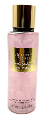 VICTORIA S SECRET PURE SEDUCTION SHIMMER FRAGRANCE BODY MIST SPRAY SPLASH 8.4 oz