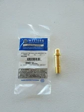 Western 76 Nipple CGA 555 for Butane / Propane Liquid Withdrawl 1/4" NPT 2 1/2"