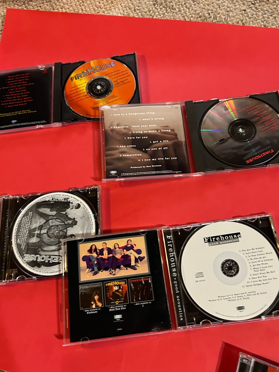 Firehouse – 3, Hold Your Fire, CATEGORY 5, GOOD ACOUSTICS CD LOT