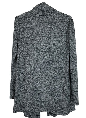 Women’s Athleta Open Dark Heather Gray Cardigan Sweater XS Lightweight Pockets - Picture 5 of 7