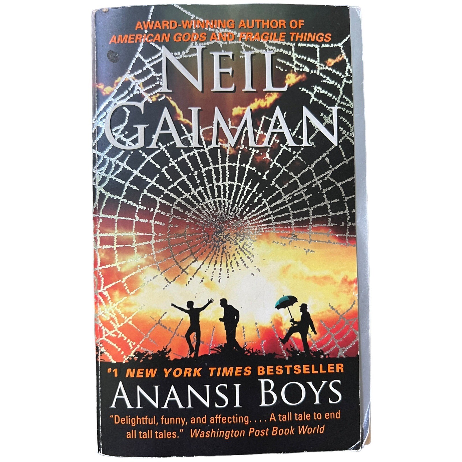 Neil Gaiman’s Anansi Boys by Harper Torch Fiction