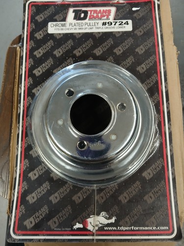 Trans Dapt 9724 BBC Chrome Pulleytriple Lower LWP - Picture 1 of 2